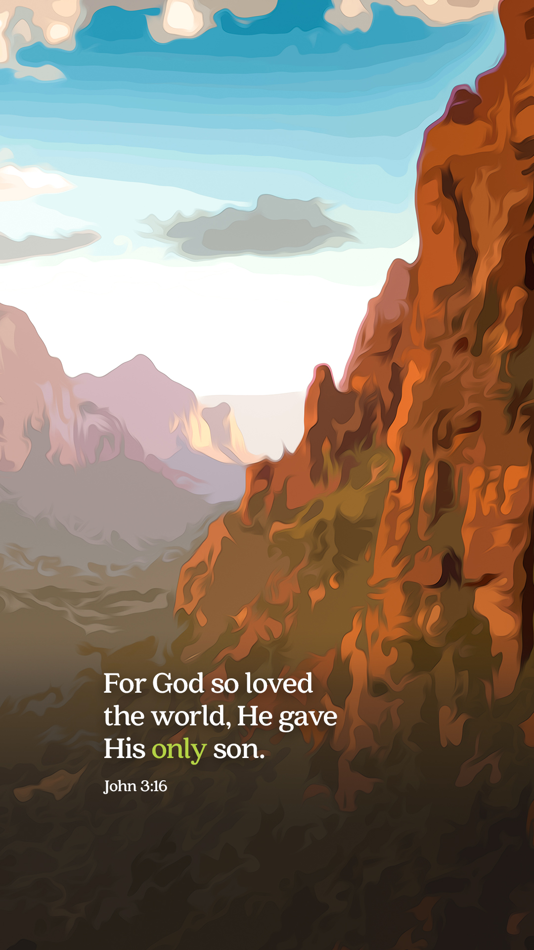 John 3:16 | The Verse Project | Biblical Encouragement from God's Promises